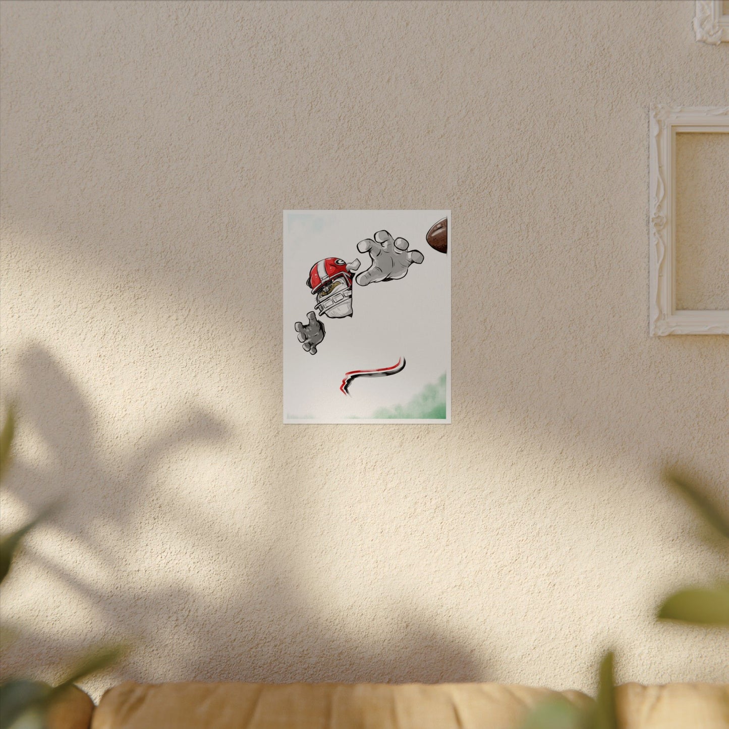 UGA Bulldog Football Print