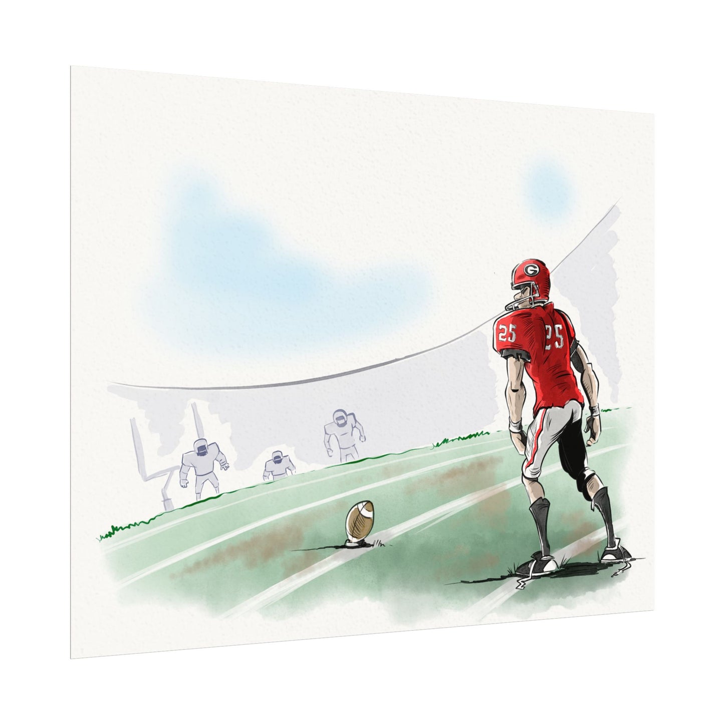 UGA Kickoff Print