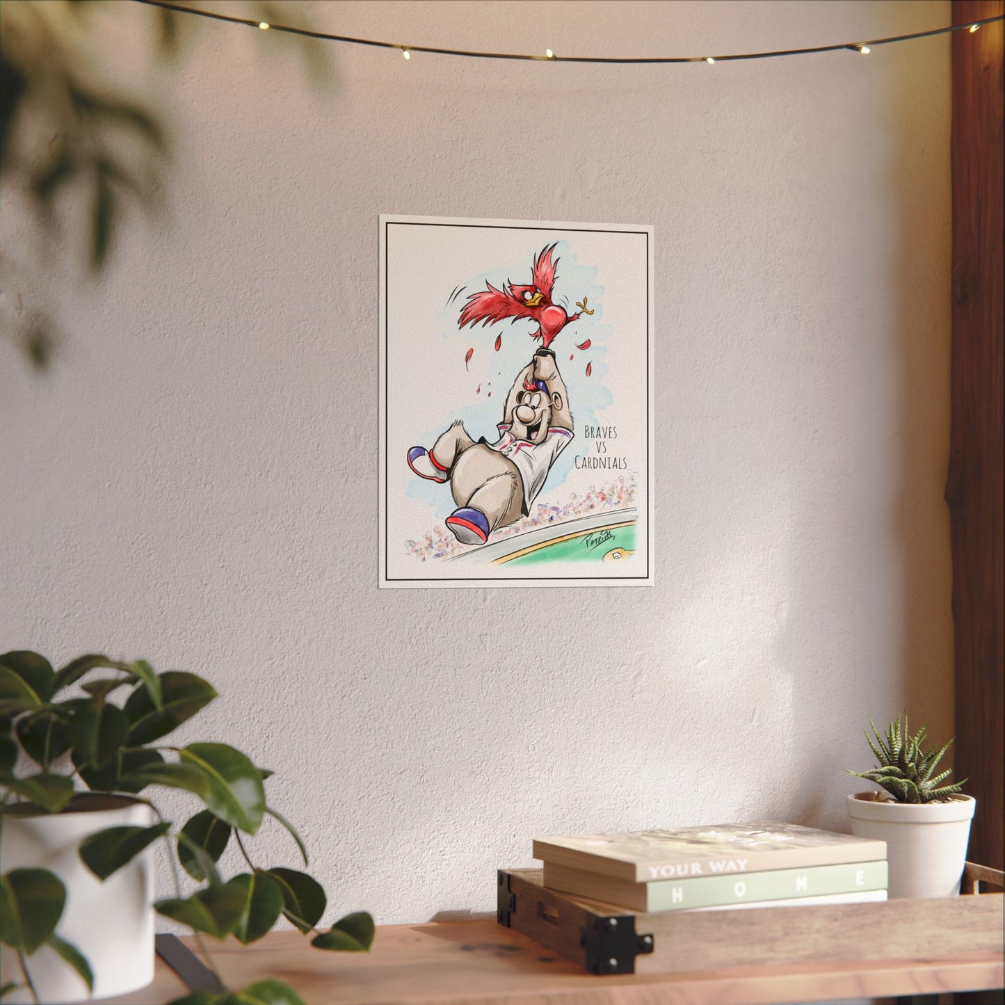 Braves vs Cardinals Print