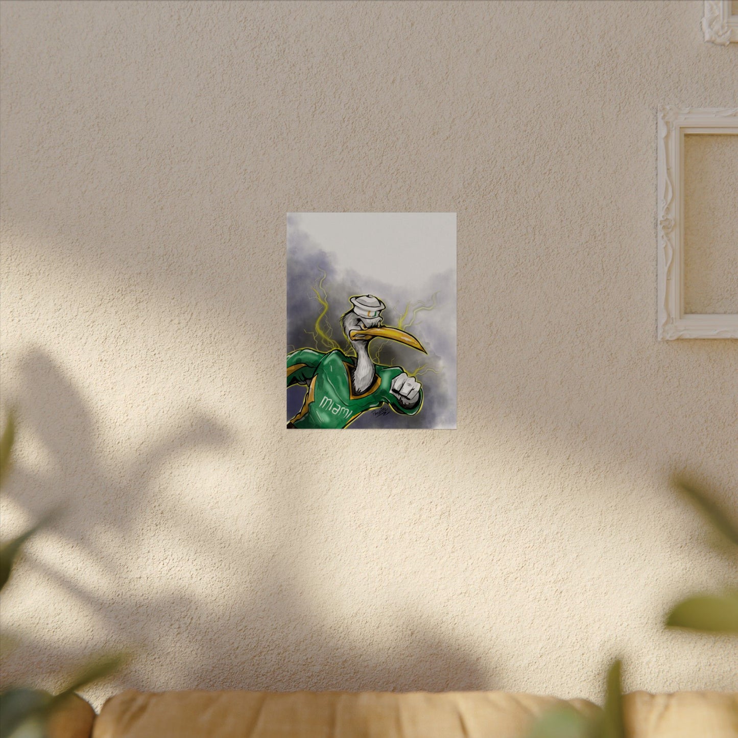 Art Print: Miami Hurricanes