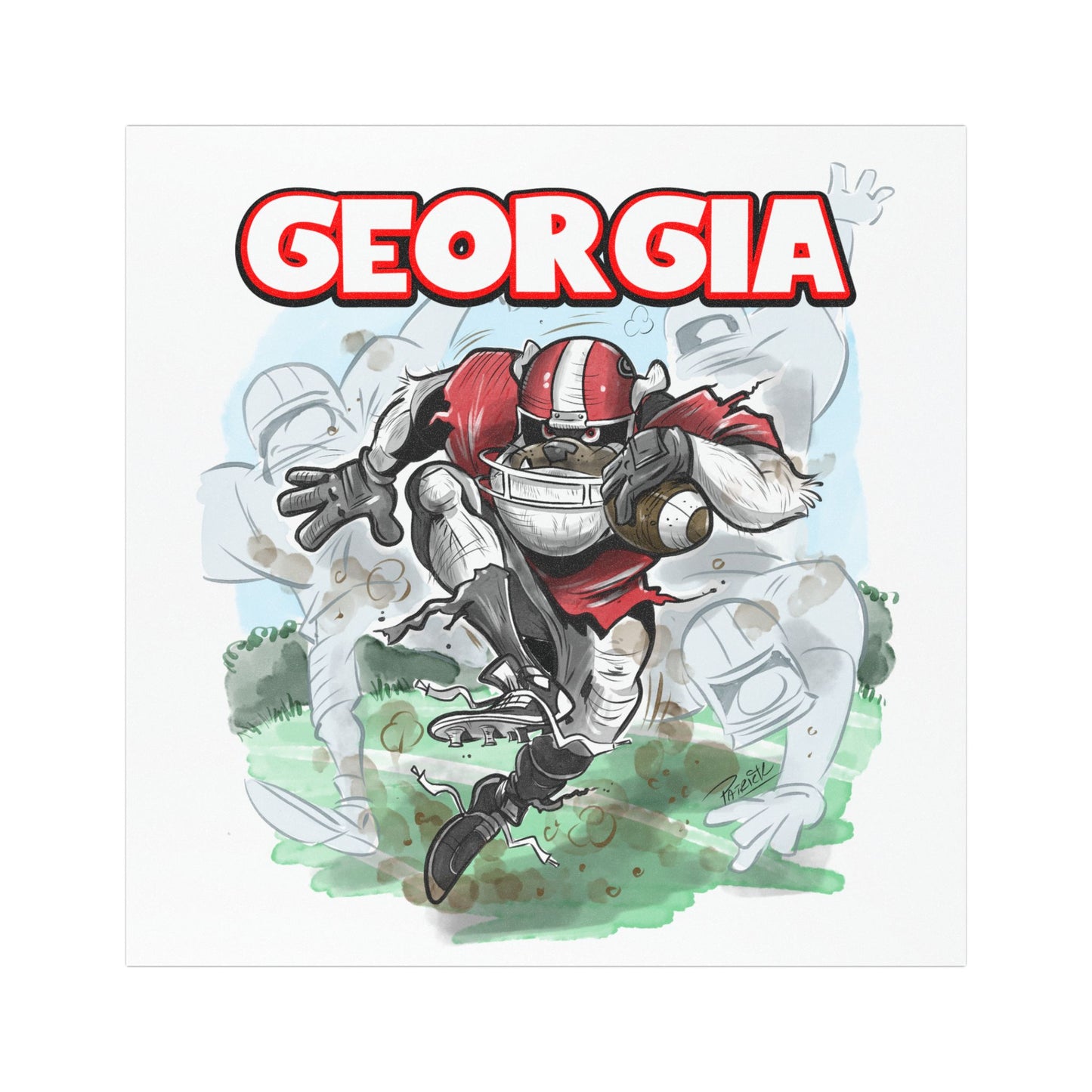 Georgia Car Magnet (5x5)