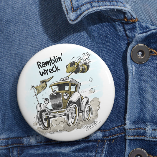 Ramblin' Wreck Gameday Pin