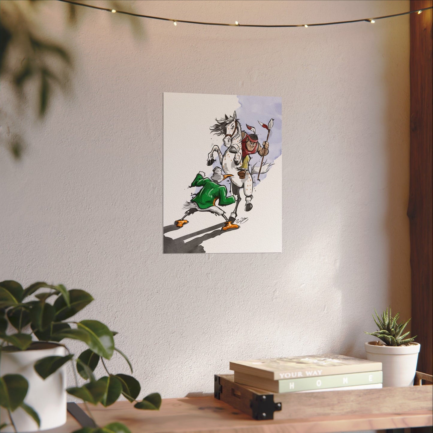 Miami vs FSU Print