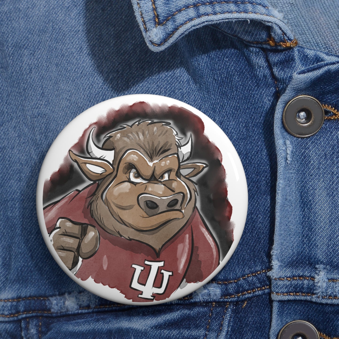 Indiana Gameday Pin
