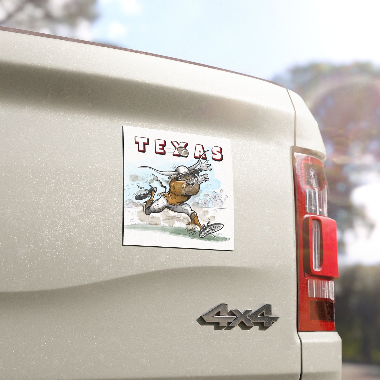 Texas Car Magnet (5x5)