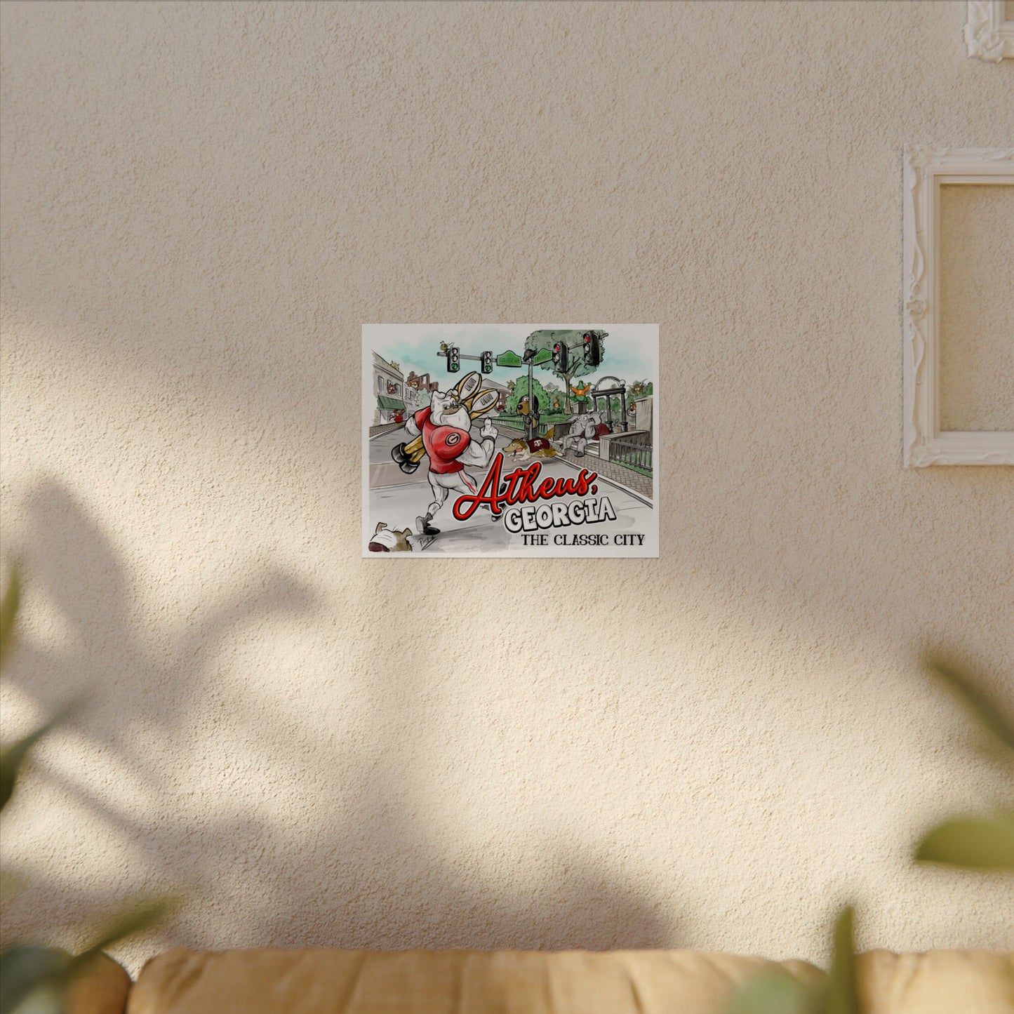 Athens, Georgia Art Print