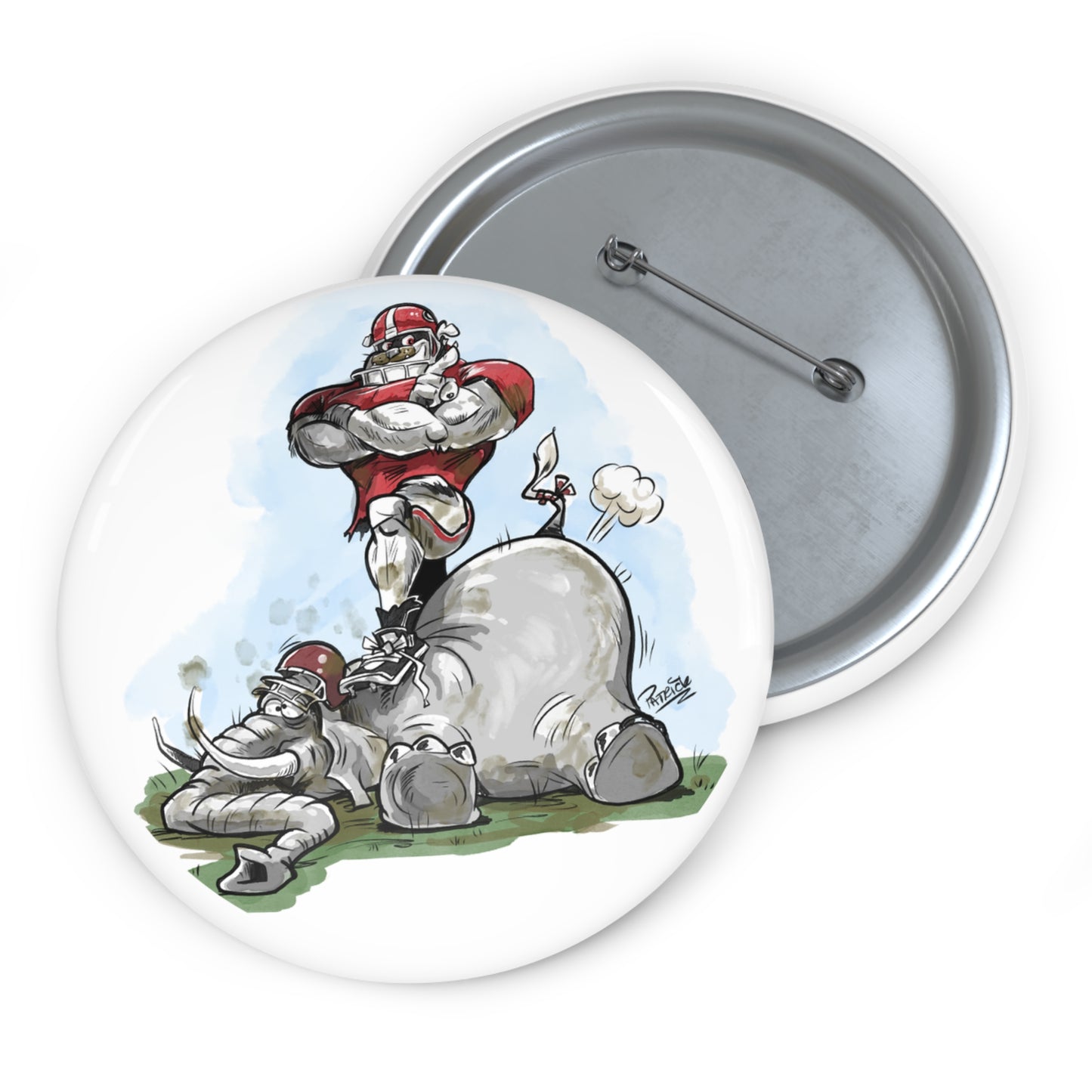 UGA vs Alabama Stand Pin