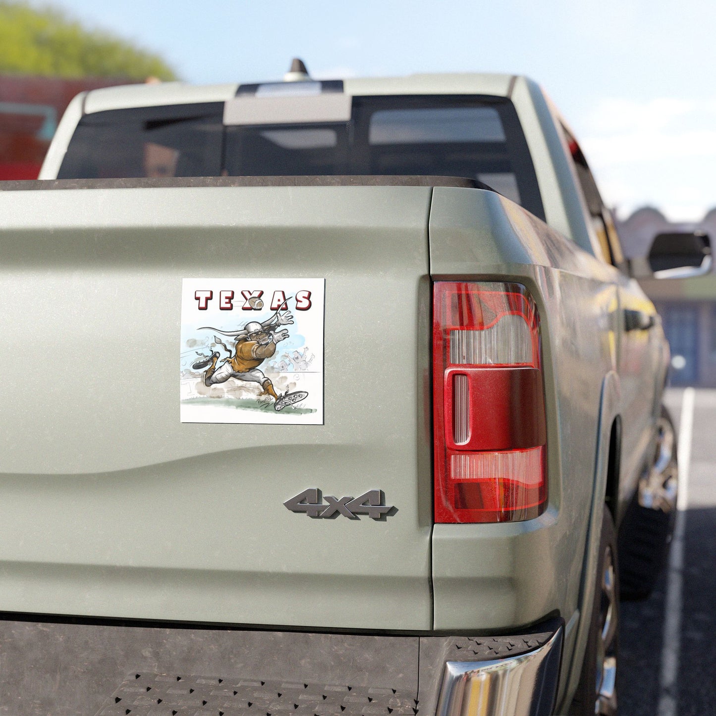 Texas Car Magnet (5x5)