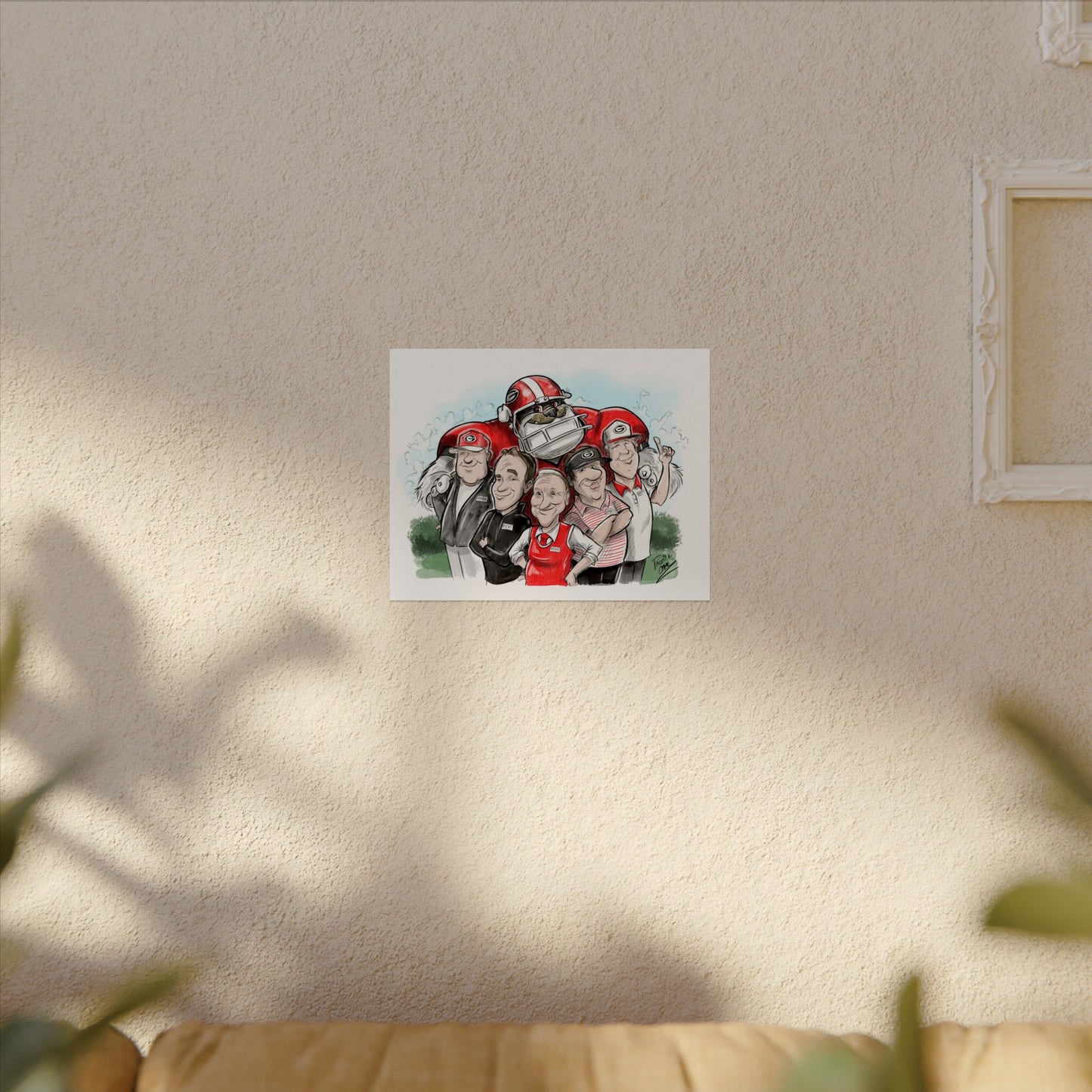 UGA Legacy Coaches Print