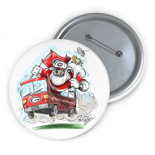 UGA On The Road Pin