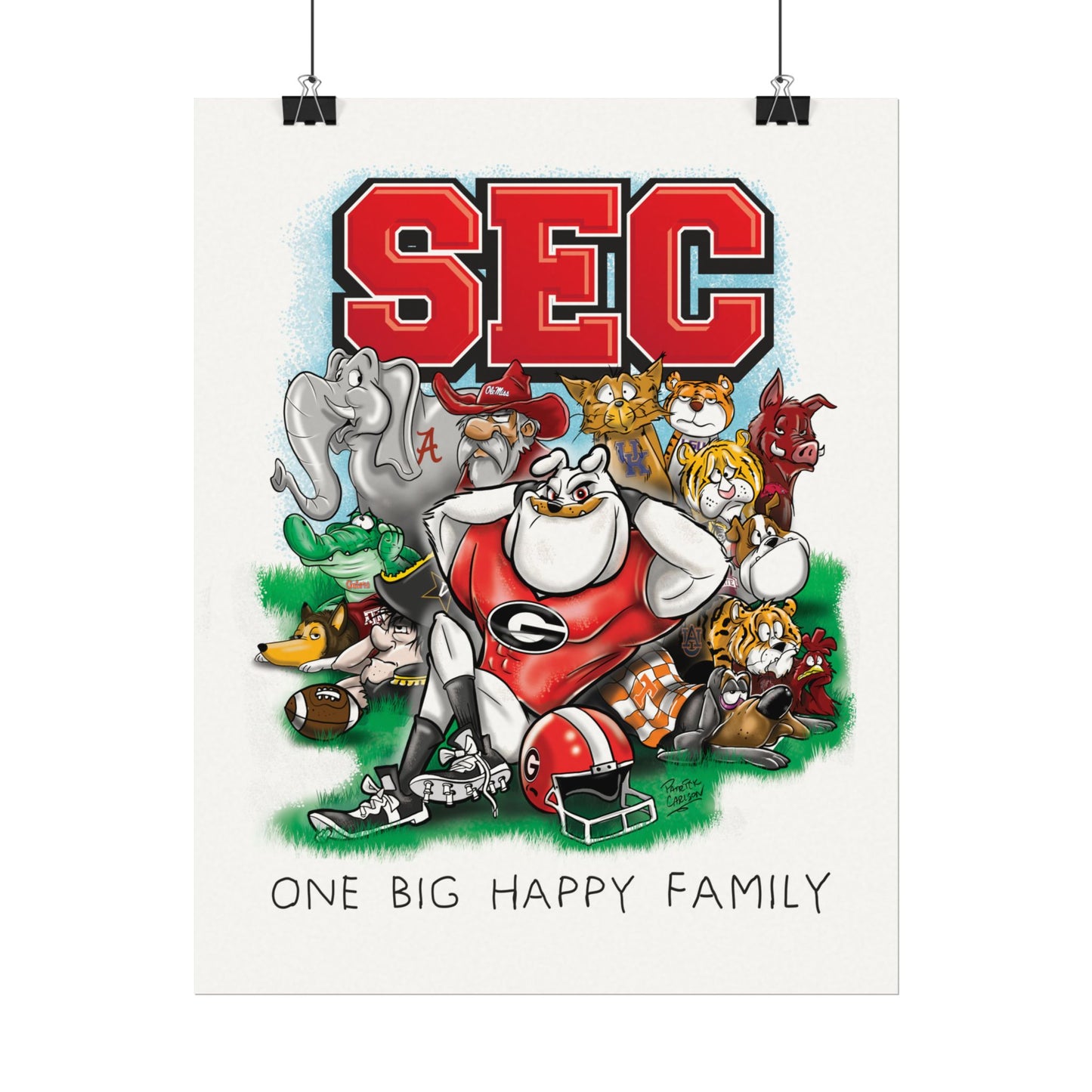 SEC 'One Big Happy Family' Poster
