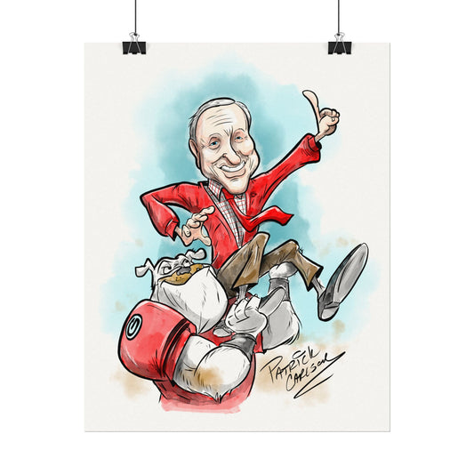UGA Coach Dooley Posters - Playful Georgia Bulldog Art, Unique Wall Decor, Gift for Art Lovers, Fun Home Decoration, Perfect for [...]