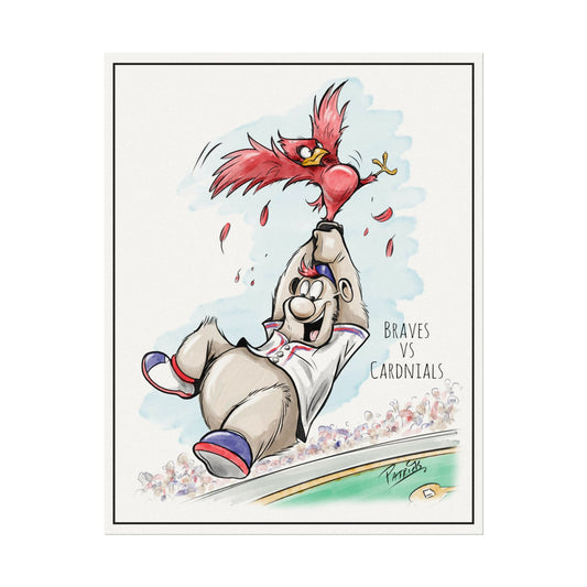 Braves vs Cardinals Print