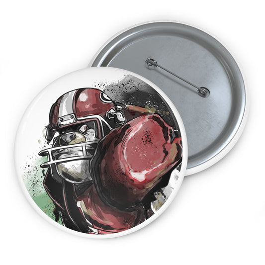 Dark UGA Gameday Pin