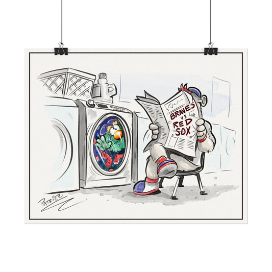 Braves vs Red Sox Print