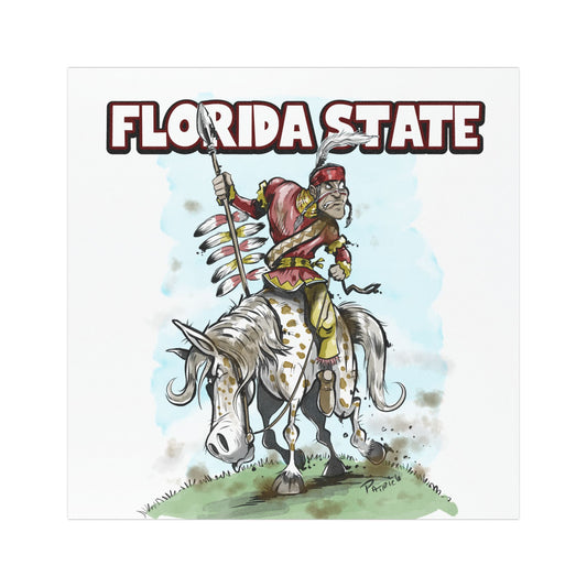 Florida State Car Magnets (5x5)