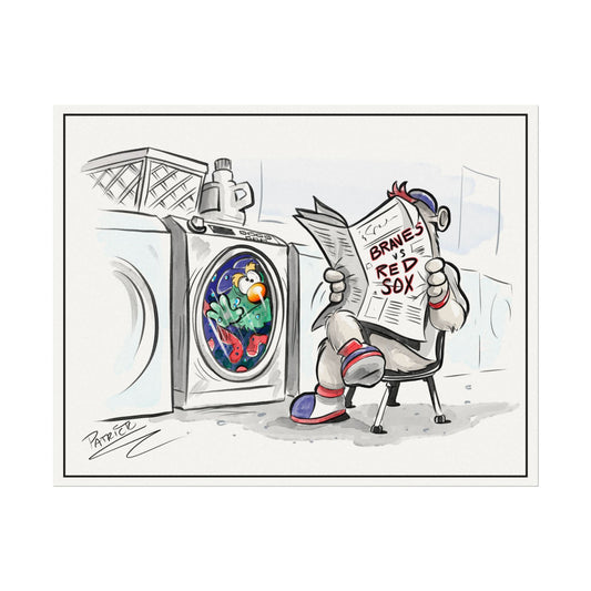 Braves vs Red Sox Print