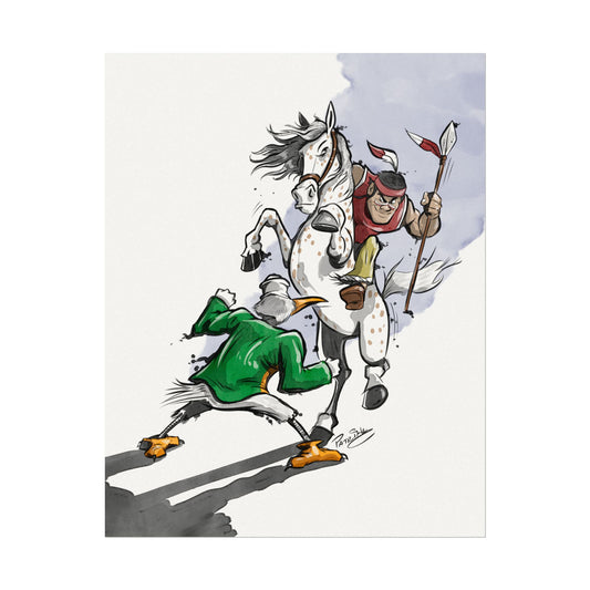 Miami vs FSU Print