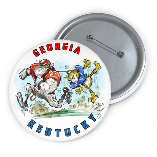 Gameday Sports Team Pin Buttons - Perfect for Game Day, Fan Gear, College Sports, Gifts for Sports Lovers, Unique Collectibles