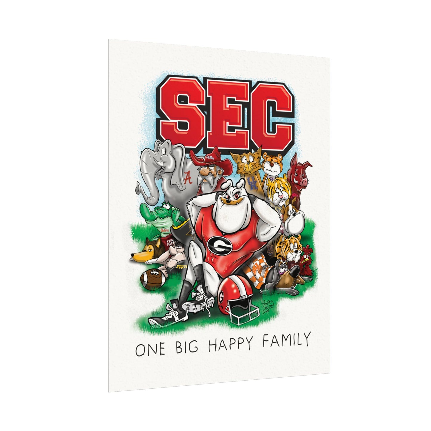SEC 'One Big Happy Family' Poster