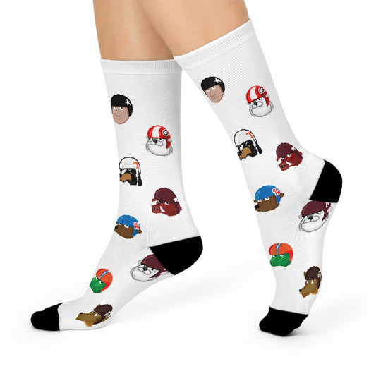 SEC Pixel Art Mascot Socks