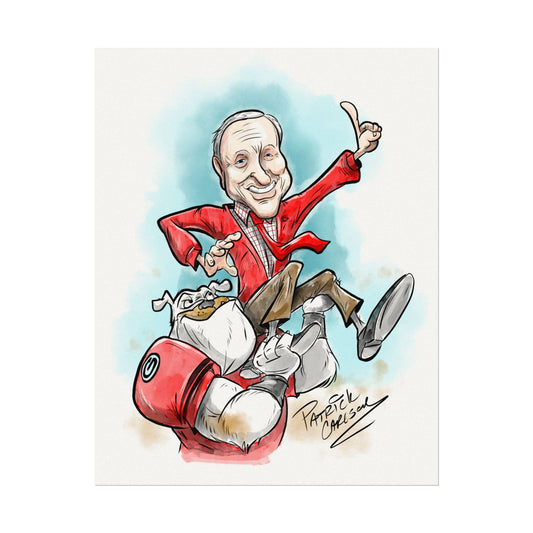 UGA Coach Dooley Posters - Playful Georgia Bulldog Art, Unique Wall Decor, Gift for Art Lovers, Fun Home Decoration, Perfect for [...]