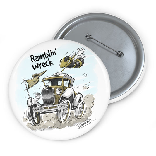 Ramblin' Wreck Gameday Pin