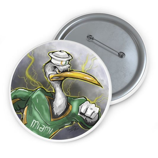 Miami Gameday Pin