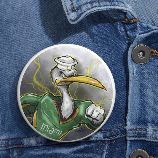 Miami Gameday Pin