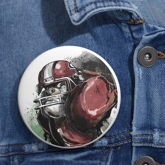Dark UGA Gameday Pin