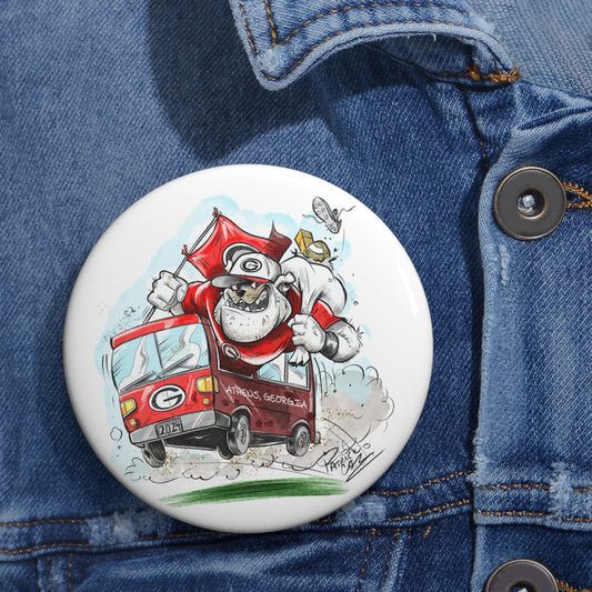 UGA On The Road Pin