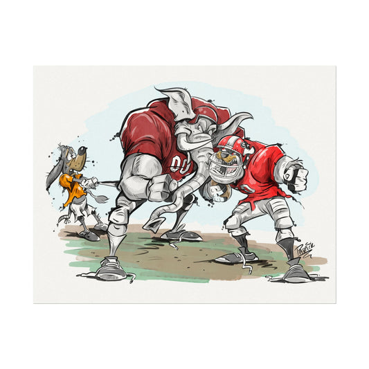 UGA Who's Next Print