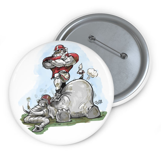 UGA vs Alabama Stand Pin